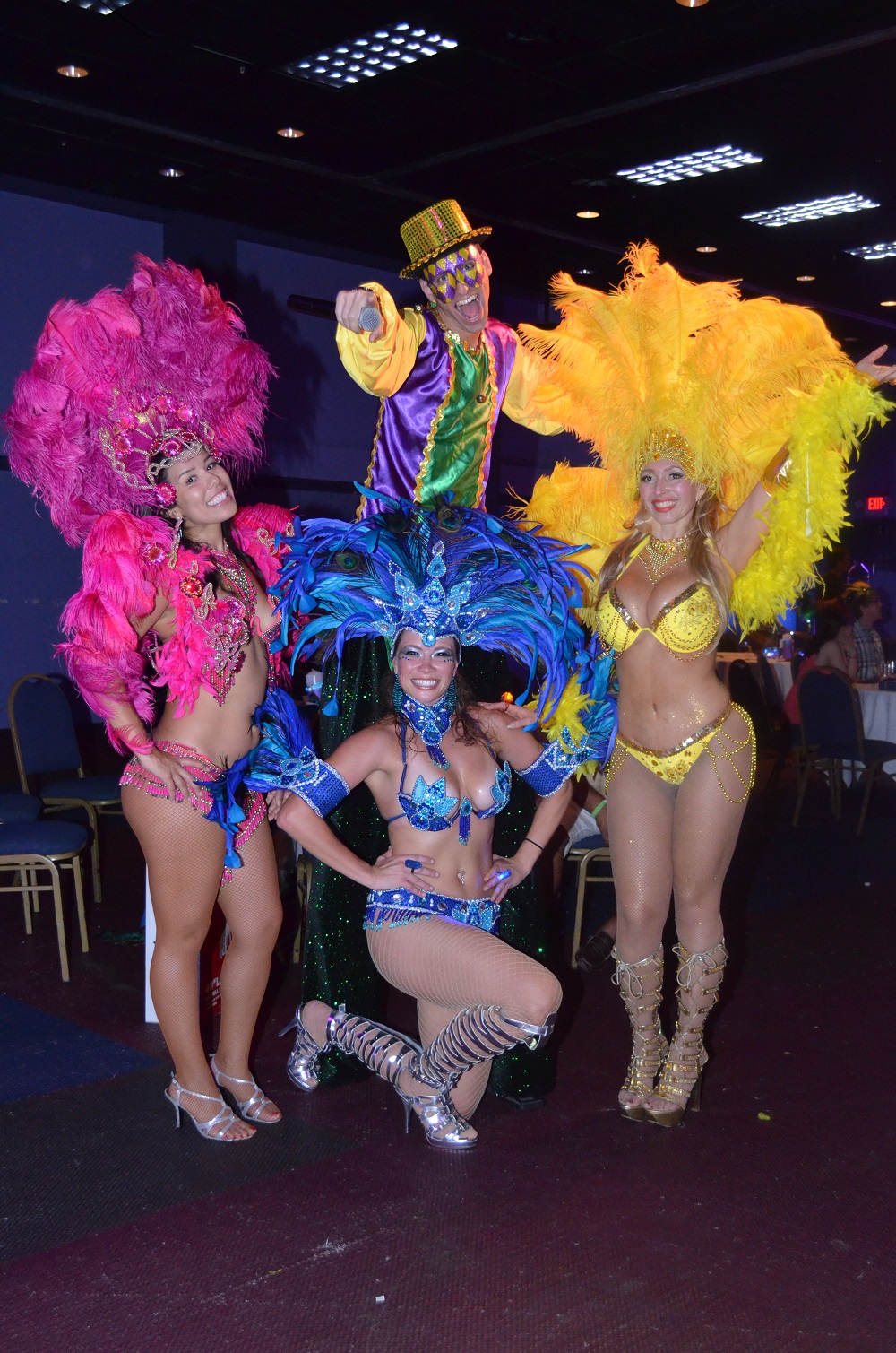 Samba Dancers performing at a Florida event