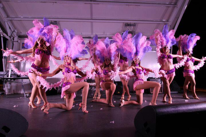 Samba Dancers performing at a Florida event