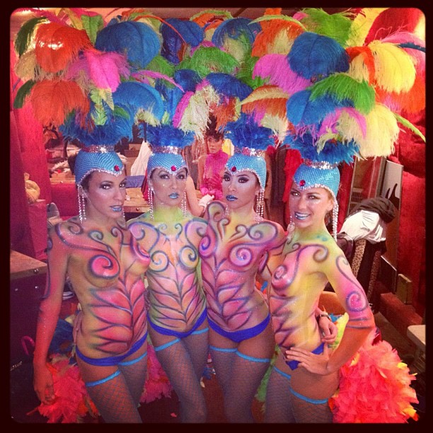 Vegas Revue performing at a Florida event