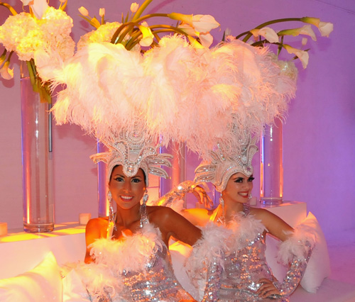 Vegas Revue performing at a Florida event