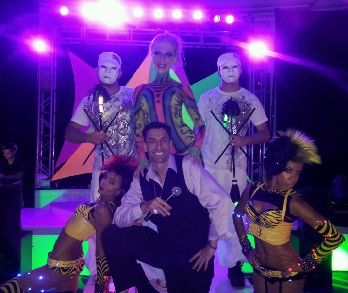 GLOW-Dancers performing at a Florida event