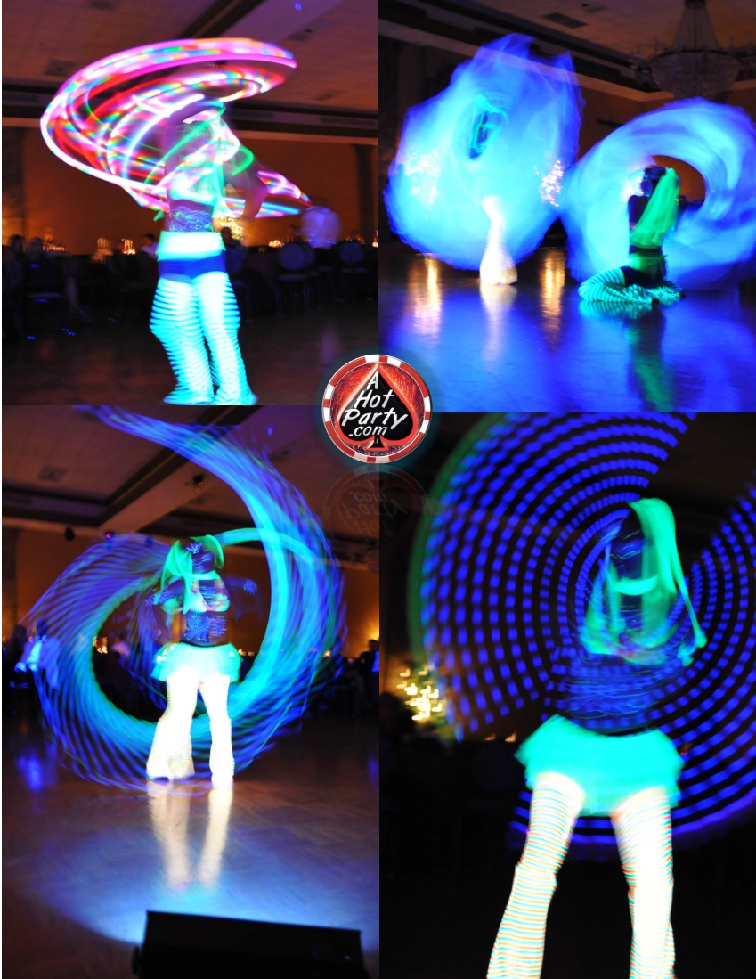 GLOW-Dancers performing at a Florida event