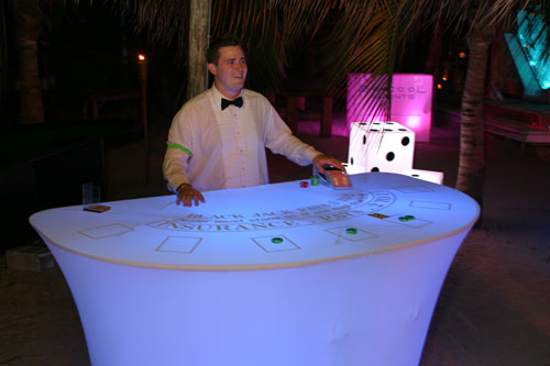 GLOW-Dancers performing at a Florida event