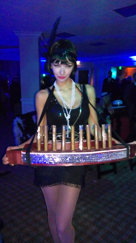 Gorgeous Cigar Girls performing at a Florida event
