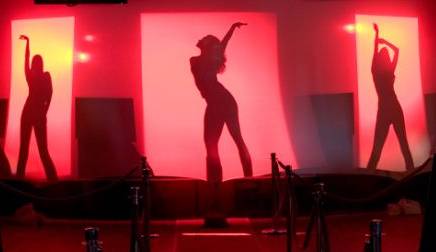 Shadow Dancers performing at a Florida event