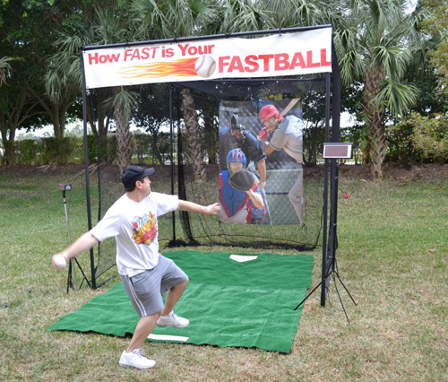 Sports performing at a Florida event