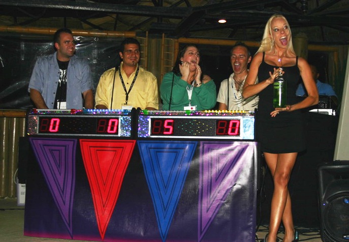 GAME-SHOW performing at a Florida event