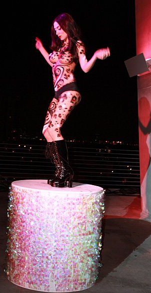 Go-Go-Dancers performing at a Florida event