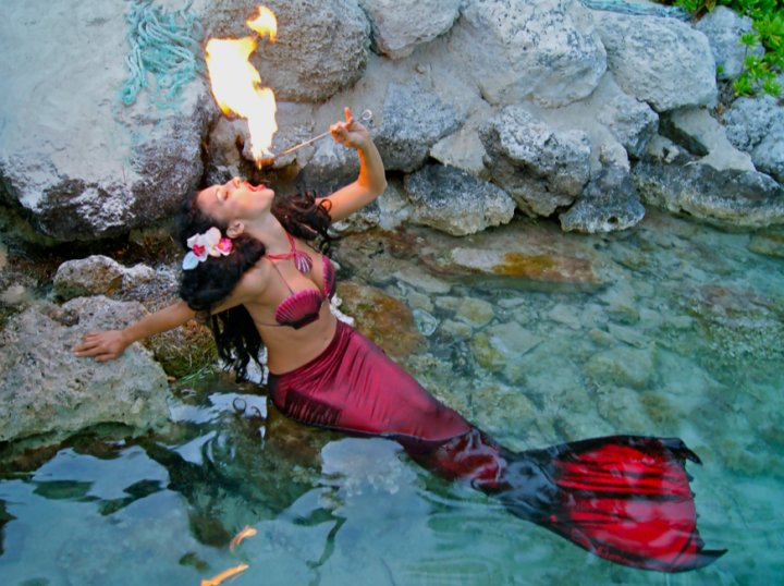 Fire Eating Mermaids