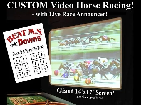 Photo finish horse race game
