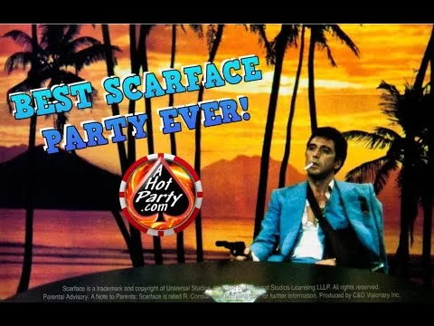 Scarface themed party